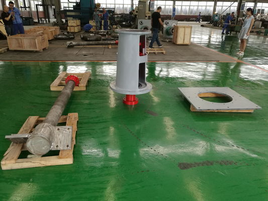 Cina 9000 Liter Liquid Propeller Type Agitator, Agitator Kimia Tahan Lama OEM Selamat Datang pemasok