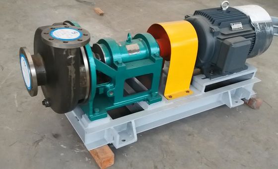 Pompa Kimia Industri Tahan Abrasi dengan Segel Mekanik atau Segel Kemasan pemasok