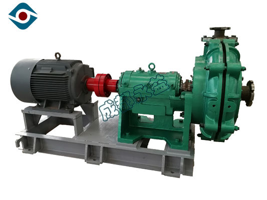 Long Life Horizontal Slurry Pump Pompa Lumpur Tugas Berat pemasok