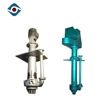 Industrial Long Shaft Vertikal Slurry Pump / Pompa Pasir Untuk Suction Sludge Abrasive pemasok