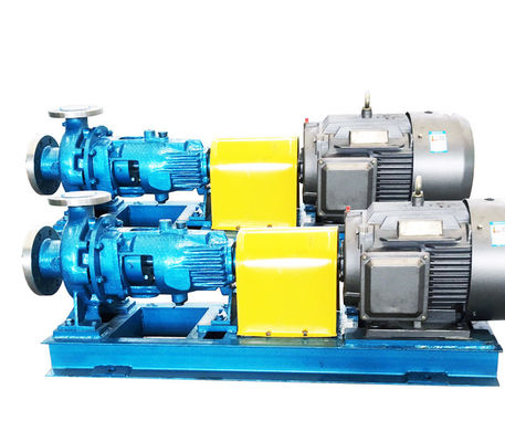 Pompa Transfer Bahan Kimia Elektrik Dengan Desain Case Split Semi Terbuka Dan Tertutup Impeller pemasok
